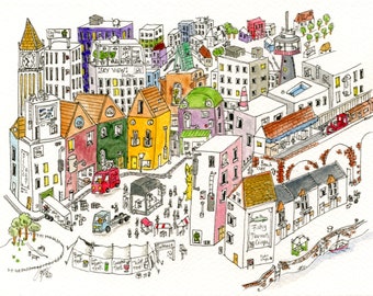 A5 Bespoke Artwork Voucher con impresión de calidad gratuita