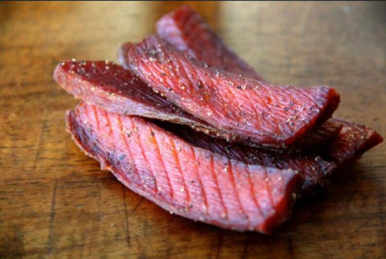 Salmon Jerky Etsy