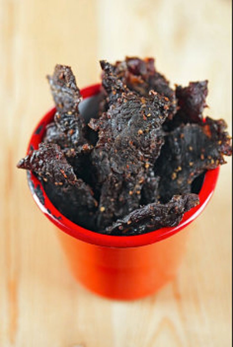 Smoked Deer Jerky Etsy