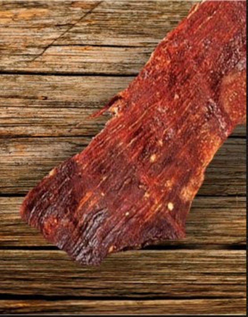 Smoked Pork Jerky Etsy
