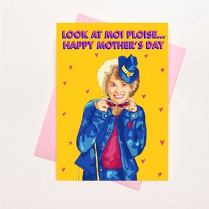 Kath & Kim Tematizado TARJETA DEL DÍA DE LA MADRE - Funny Pop Culture Greeting Card