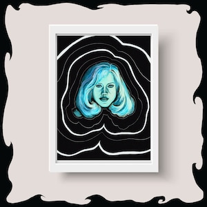 LOST HIGHWAY - David Lynch Inspired Movie Poster Art Print
