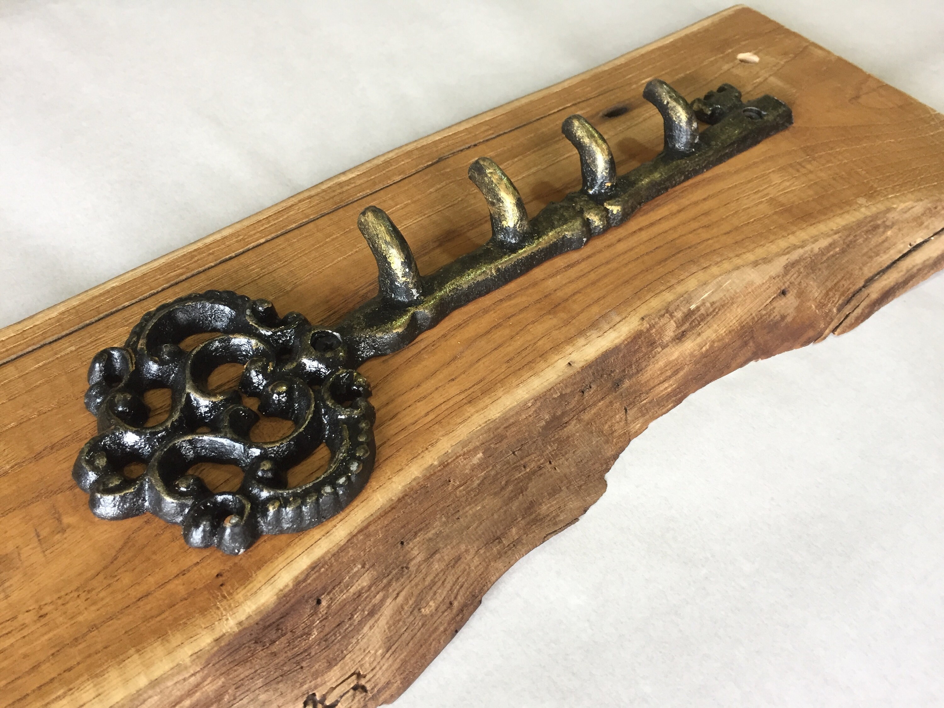Key Holder Key Hook Cast Metal Key Holder for Wall - Etsy