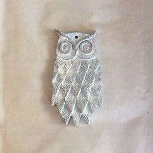Owl cast metal wall decor home decoration