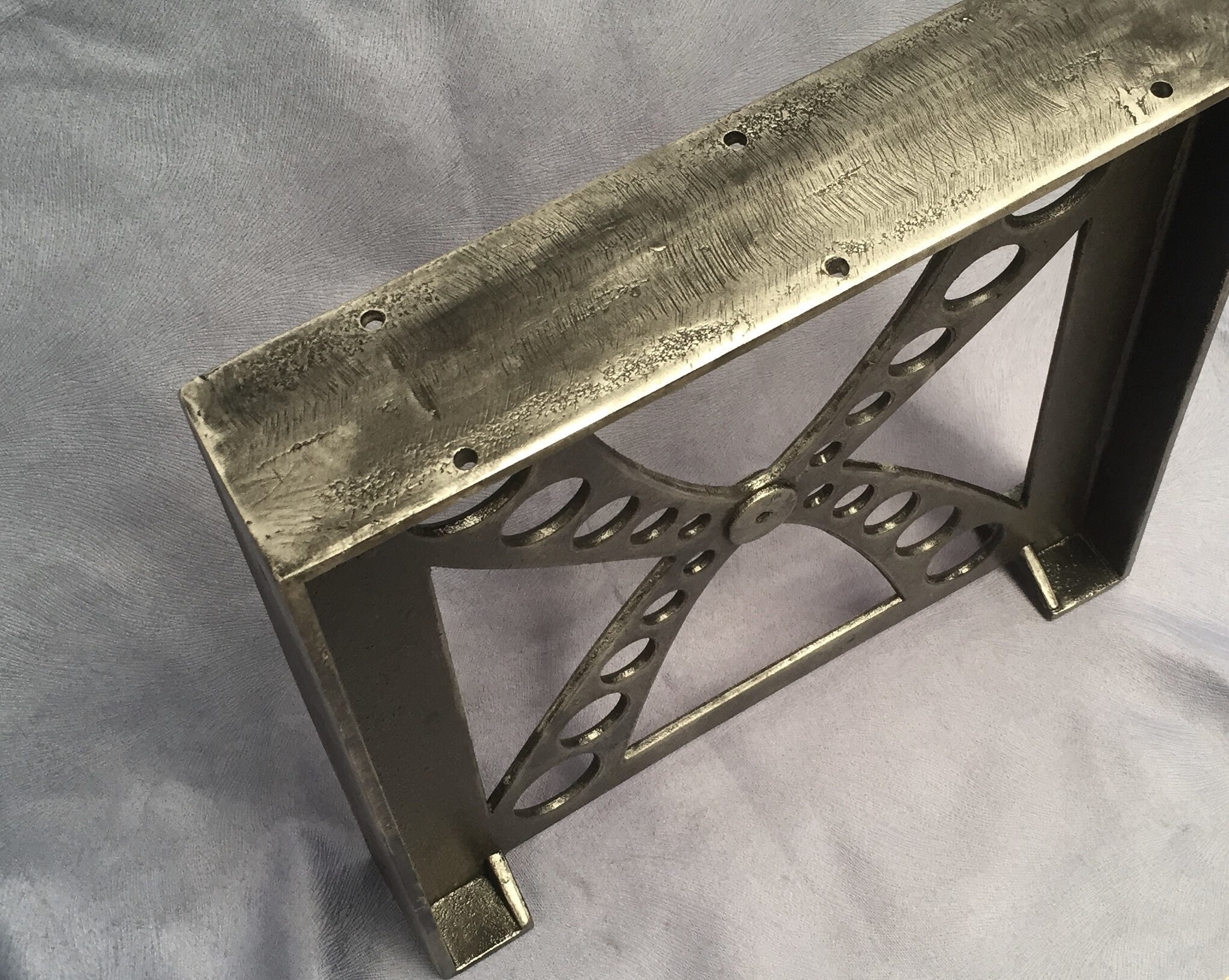 Cast Aluminum Bench Legs Cast Metal Coffee Table Legs Etsy