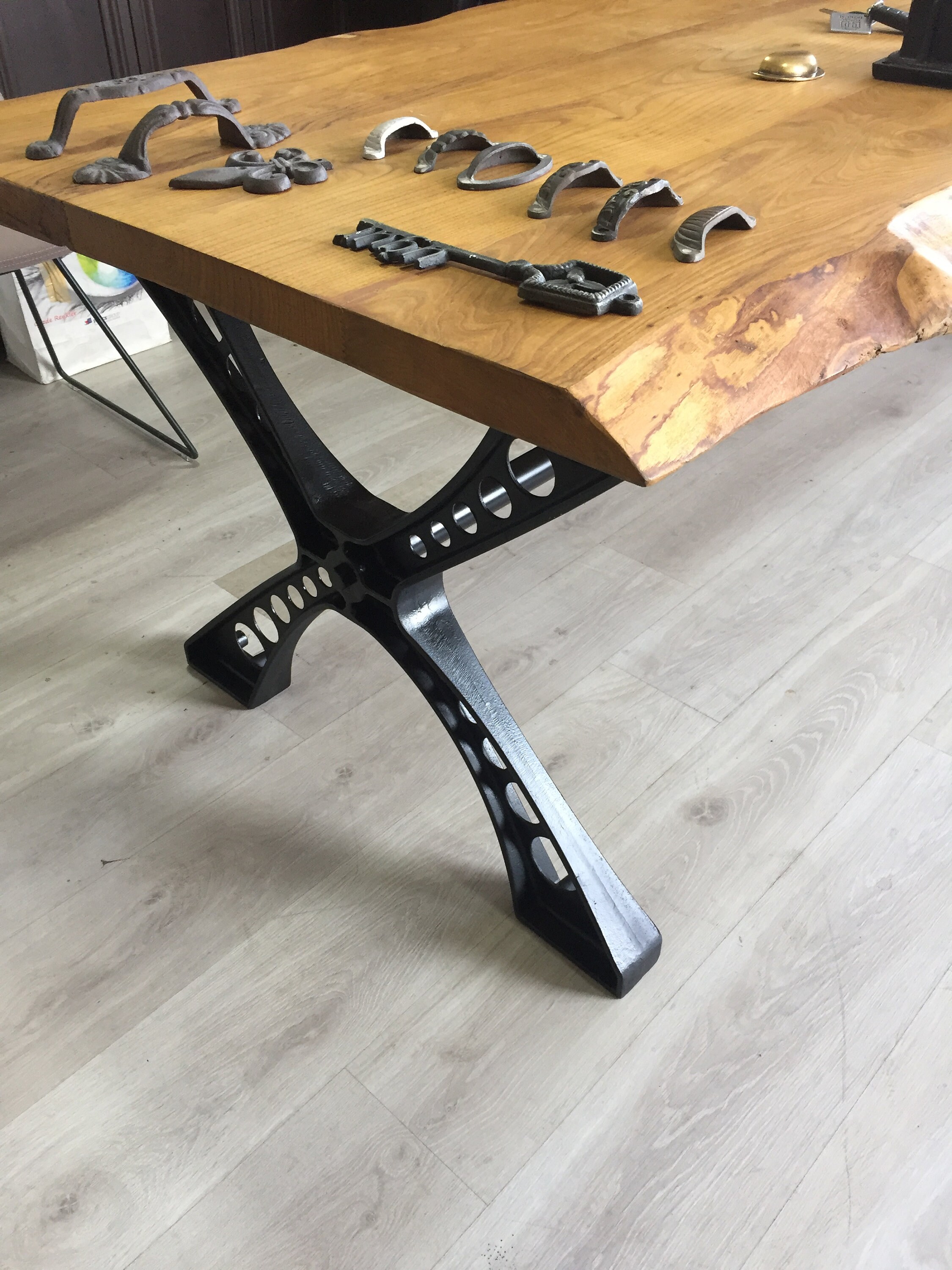 Cast Aluminum Table Legs Cast Metal Etsy Canada