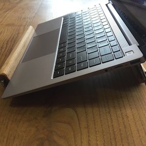 Laptop Stand Notebook Holder Computer Home Office Workspace Accessories Cast Metal
