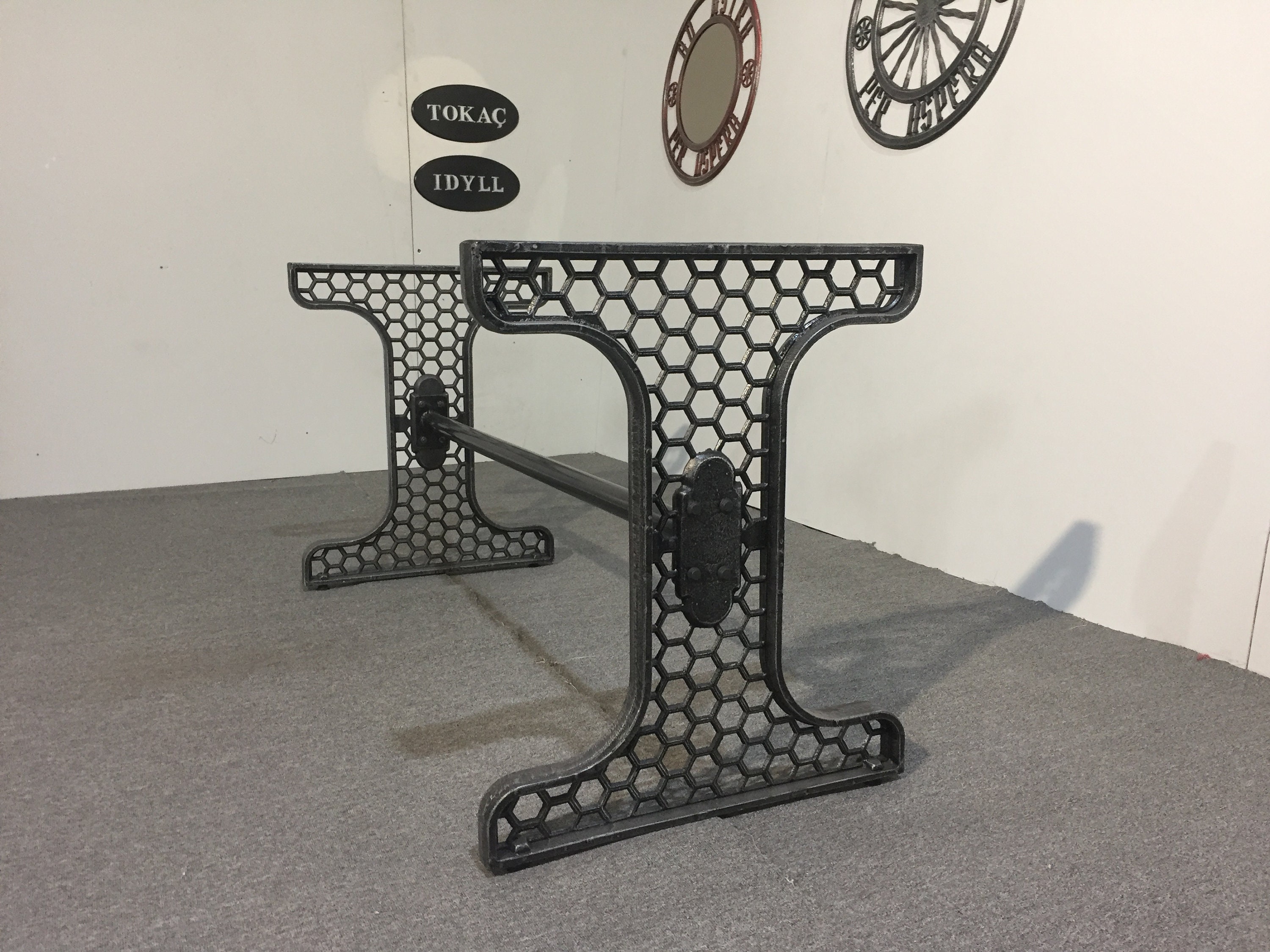 Cast Aluminum Table Legs Cast Metal Etsy