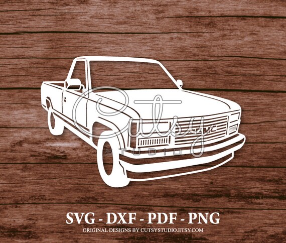 Free Free 156 Gmc Sierra Truck Svg SVG PNG EPS DXF File