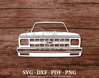 SVG Chevrolet Blazer Grill (1992) Silhouette coupé fichiers dessins, clipart, papier, créations artisanales, laser, Cricut, Scan n Cut, camée et imprimable
