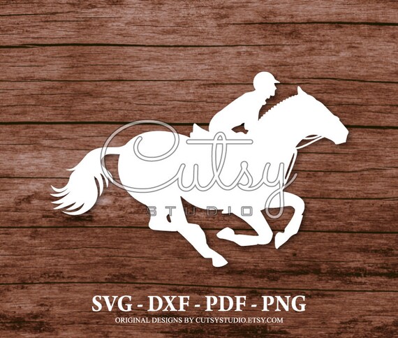 Download Svg Horse Race Silhouette Cut Files Designs Clip Art Paper Etsy