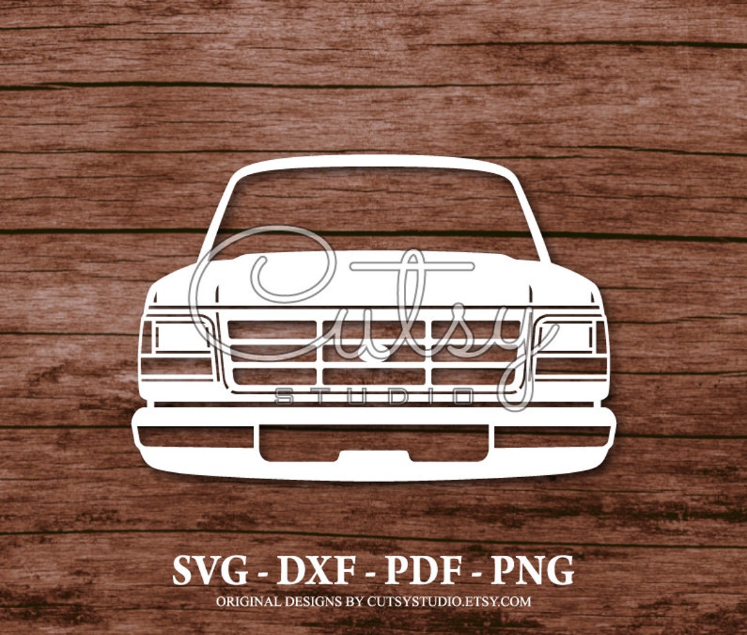 SVG FORD F 150 90s Pickup Truck Silhouette Cut Files - Etsy Canada