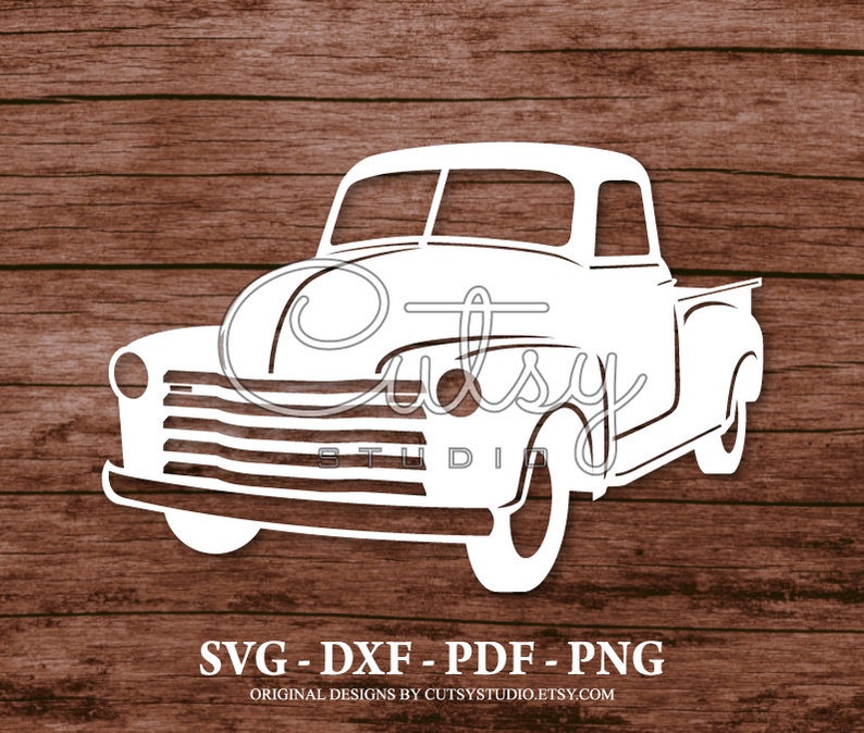 Free Free 261 Chevy Truck Silhouette Svg SVG PNG EPS DXF File