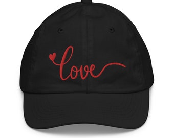 Youth Love Baseball Cap