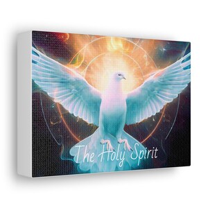 Dynamic Holy Spirit Canvas Gallery Wraps One of a Kind Design