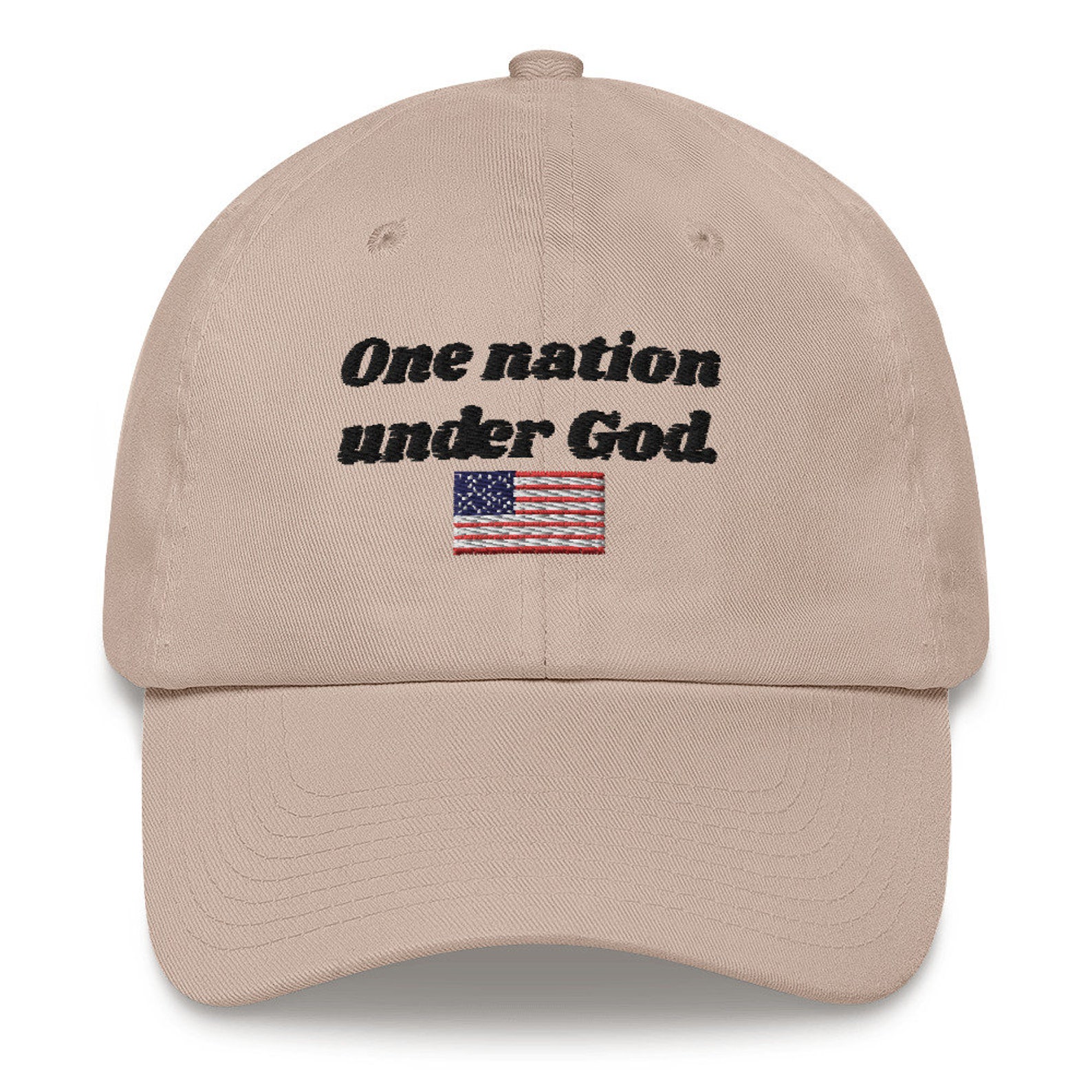 One Nation Under God Dad Hat - Etsy