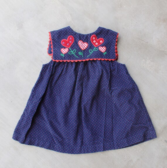 navy toddler dress