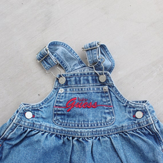 vintage guess overalls