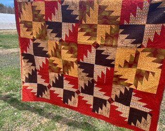 Pioneer Buzzsaw Quilt