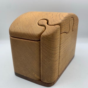 Fred and Marilyn Buss Jewelry or Trinket Puzzle Box From the 1970s