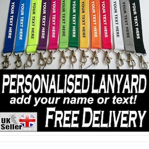 Lanyard personalizzato stampato ID evento distintivo distintivo tracolla porta etichetta ufficio scuola infermiere