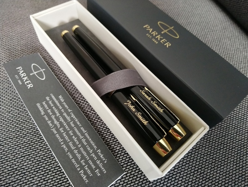 Personalised Engraved Parker IM Ballpoint Pen GIFT Box option GREAT PRESENT