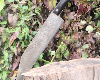 Handsmidd modern bruten-rygg Seax
