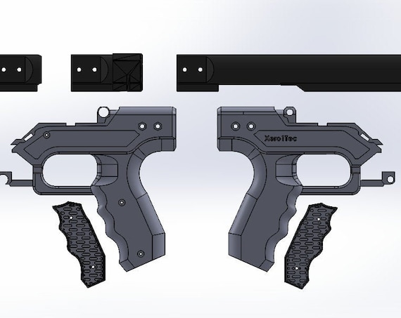 TTD - Tactical Takedown Pistol Grip STL Print Files - Instant Download