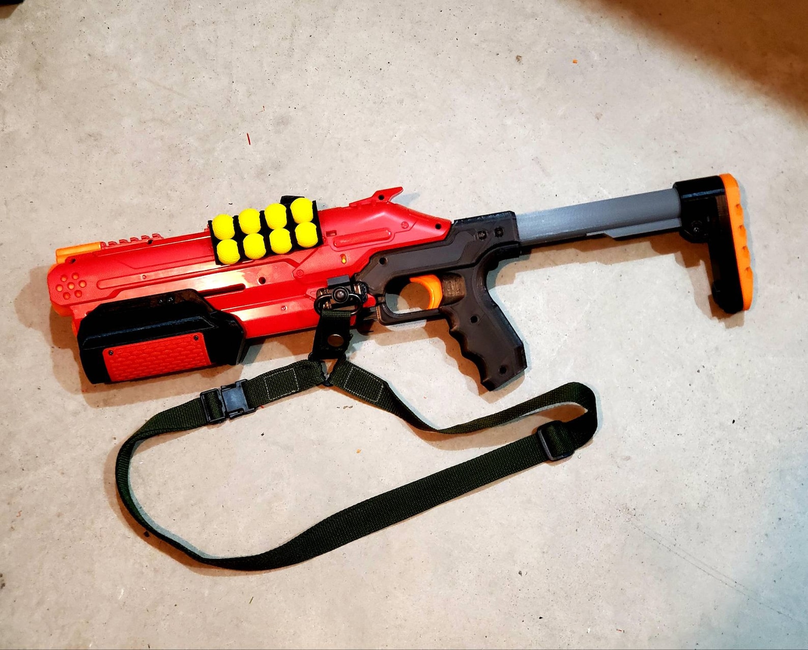 TTD Tactical Takedown Pistol Grip Nerf Mod for Nerf Rival Etsy