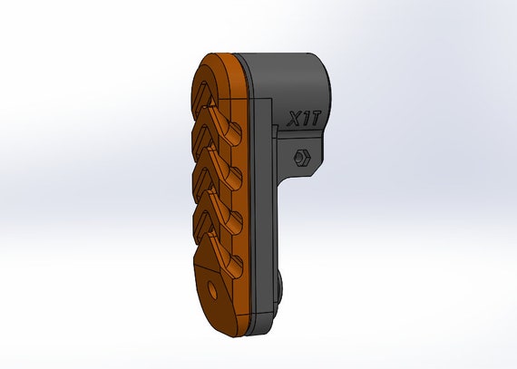 Nerf Breacher Stock STL Print Files - Instant Download - Airsoft