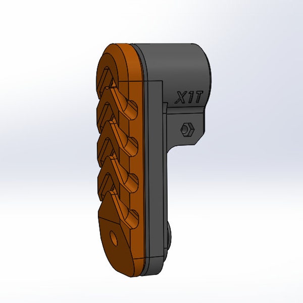 Nerf Breacher Stock STL Print Files - Instant Download - Airsoft