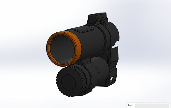 LTD Barrel - Lariat Takedown Barrel Replacement STL Print Files - Instant Download