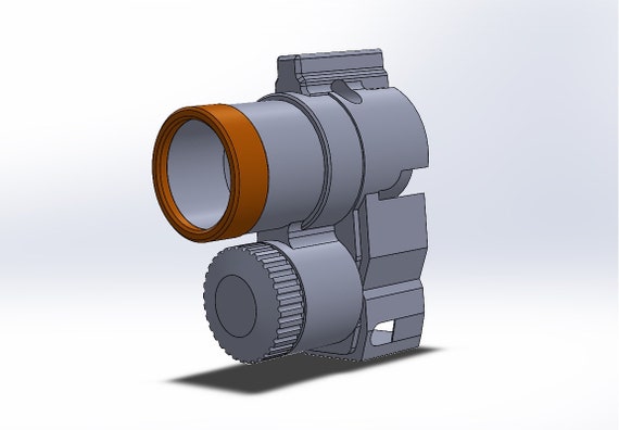 SOS Barrel Extension for Nerf Takedown - Stubby Takedown Barrel Replacement STL Print Files - Instant Download
