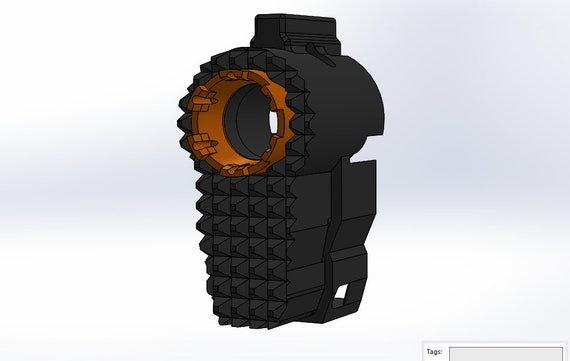 Breaker Barrel - Breaker Barrel Replacement for Nerf Takedown STL Print Files - Instant Download