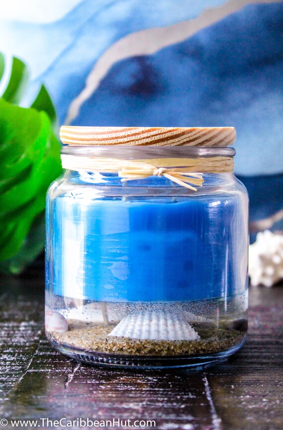 Ocean candle for beach decor Beach Beach Bonfire Fragrance Oil | Etsy