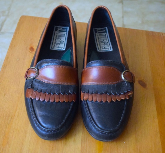 Oxford Loafers/1980's Men's Loafers/1980's Men's S