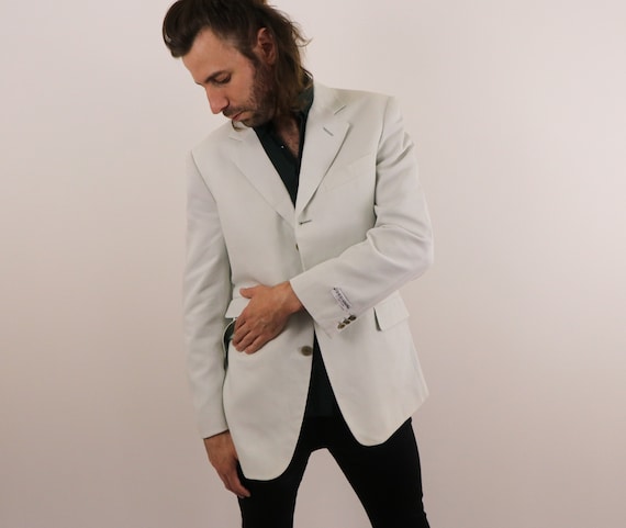 Men's Designer Blazer/Men's Minimalist Blazer/1990