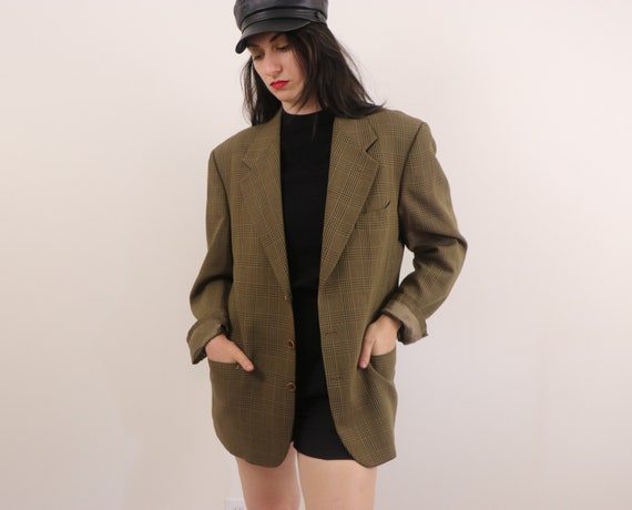 90's Minimalist Blazer/1990's Boyfriend Blazer/199