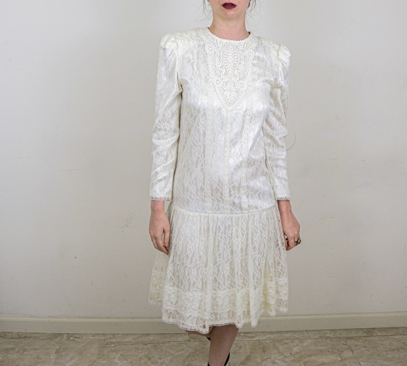 Gunne Sax Wedding Dress/Vintage Wedding Dress/Gunn