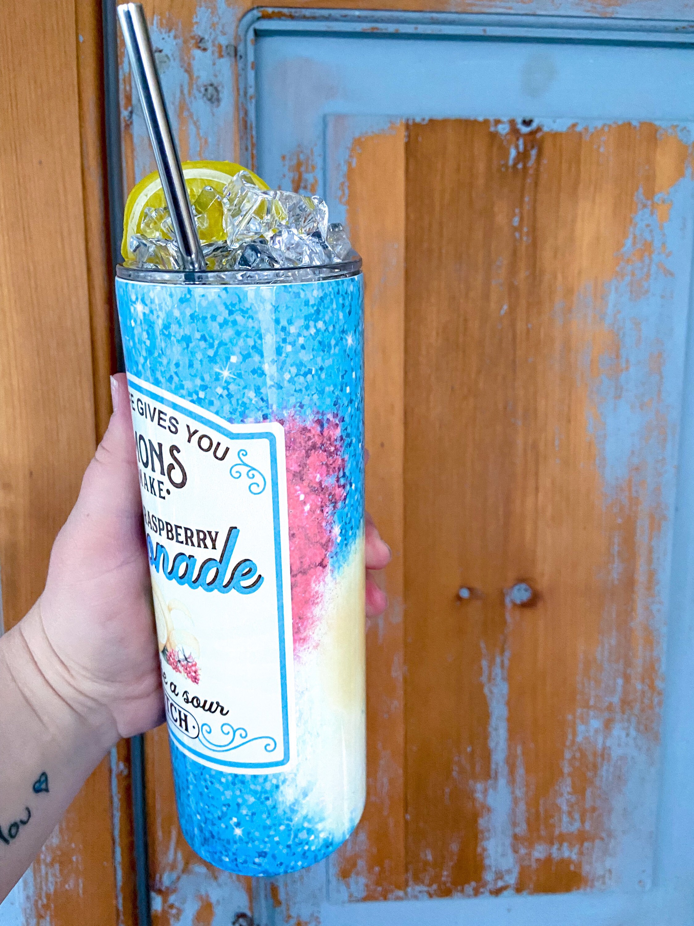 Ice Topper Tumbler Day Drinking Tumbler For Her Coffee | Etsy