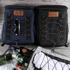 Personalisierter Rucksackkühler, benutzerdefinierter Outdoor-Rucksack, Camping-Lunch-Kühlerrucksack, Trauzeugen Geschenke, Abschlussgeschenke, Geschenke für Outdoor-Liebhaber