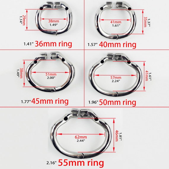 Dispositif de chasteté plat avec anneau de pointe, cage de chasteté en  acier inoxydable, cages de retenue pour petit pénis masculin -  France