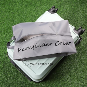 Personalized Travel Shoe Bag: Water-Resistant Sports & Golf Shoe Case image 3