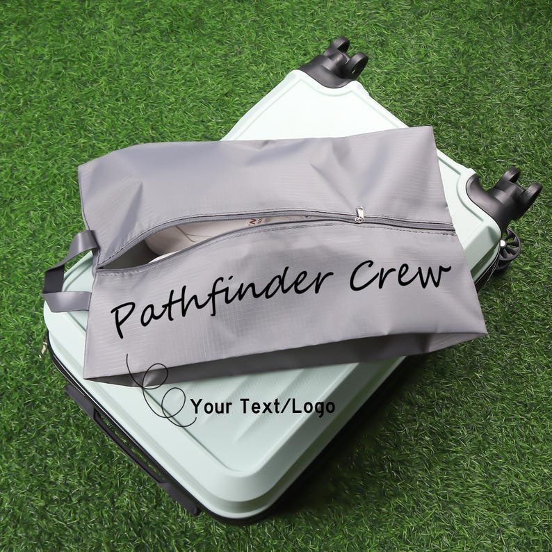 Personalized Travel Shoe Bag: Water-Resistant Sports & Golf Shoe Case image 3