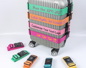 Personalized Luggage Strap: Flight Crew Gift,Accepting Logo