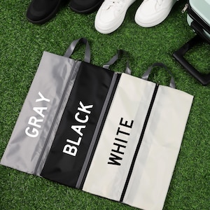 Personalized Travel Shoe Bag: Water-Resistant Sports & Golf Shoe Case image 7