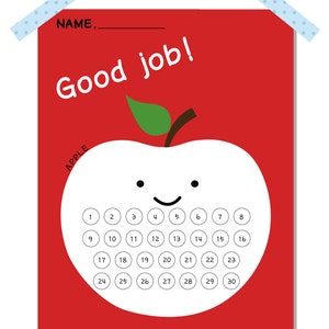 Printable Reward Chart for kids-Good parenting solution- Chore Chart for kids- Responsibility Chart