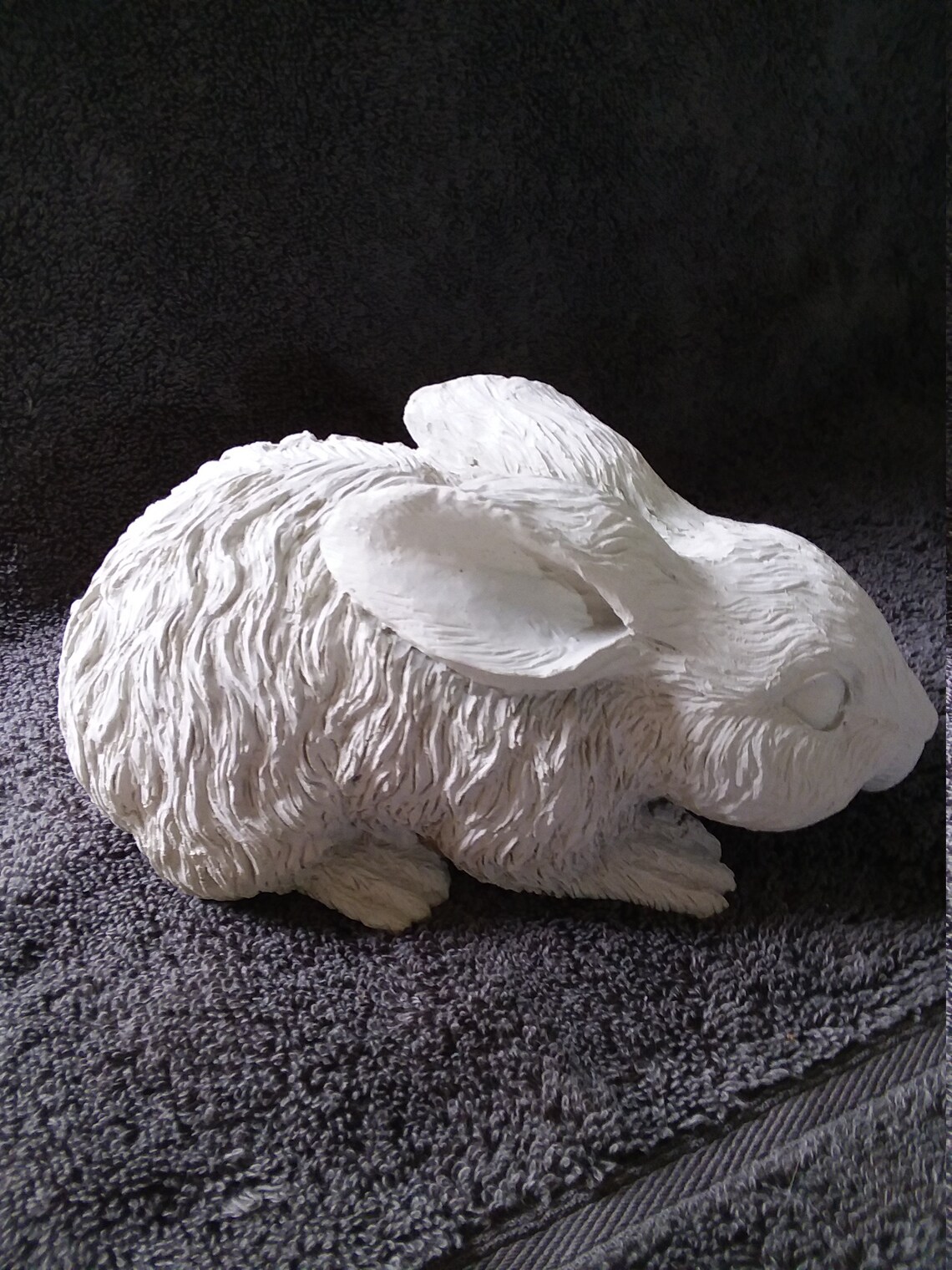 8 Long Bunny Rabbit Cement Concrete Garden Art Home Etsy