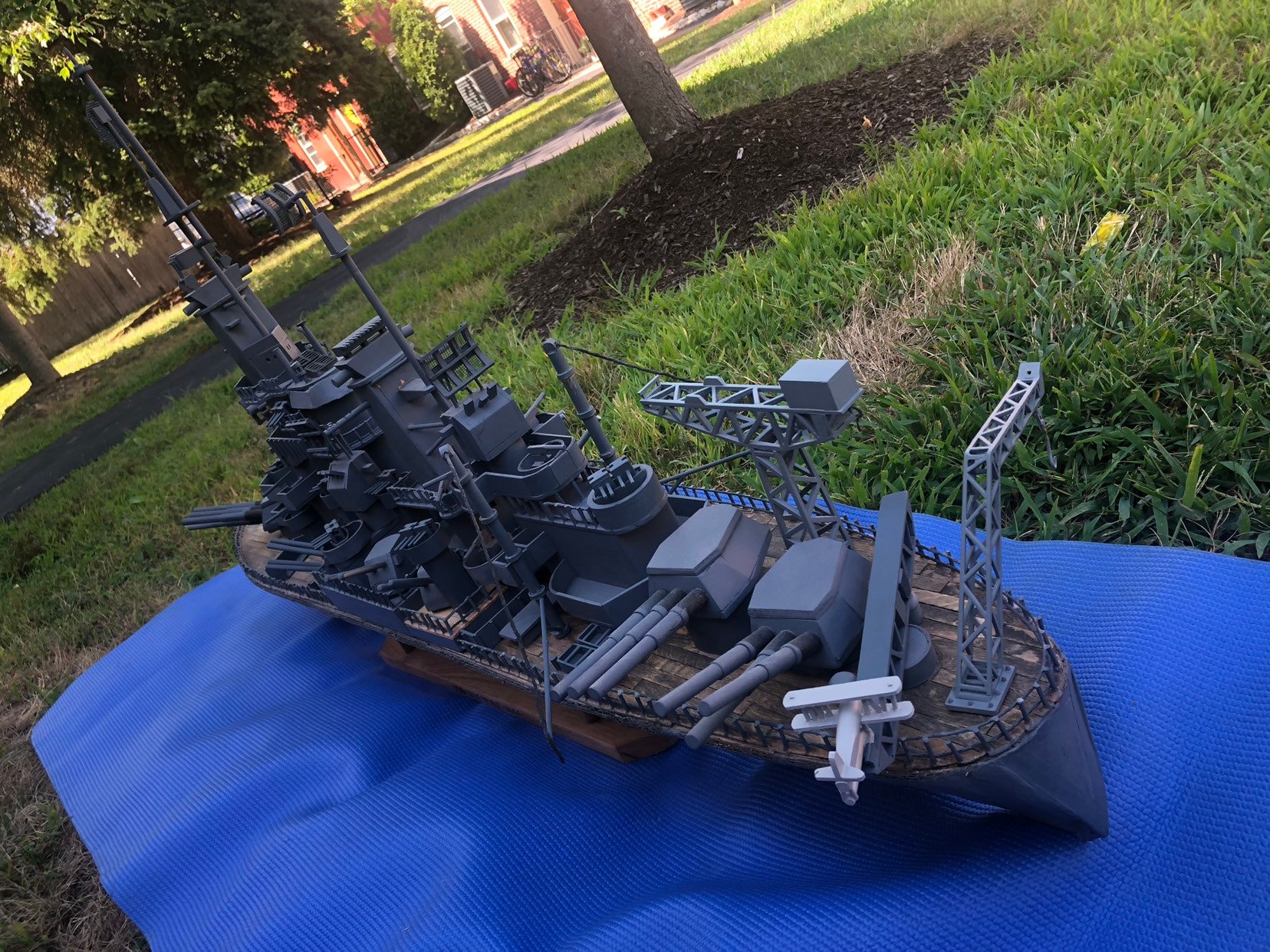 USS California (BB-44) Battleship Model - Etsy
