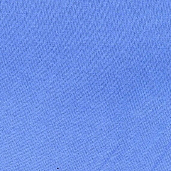 Powder Puff Blue Cotton Lycra Fabric Solid Fabric Blue Etsy